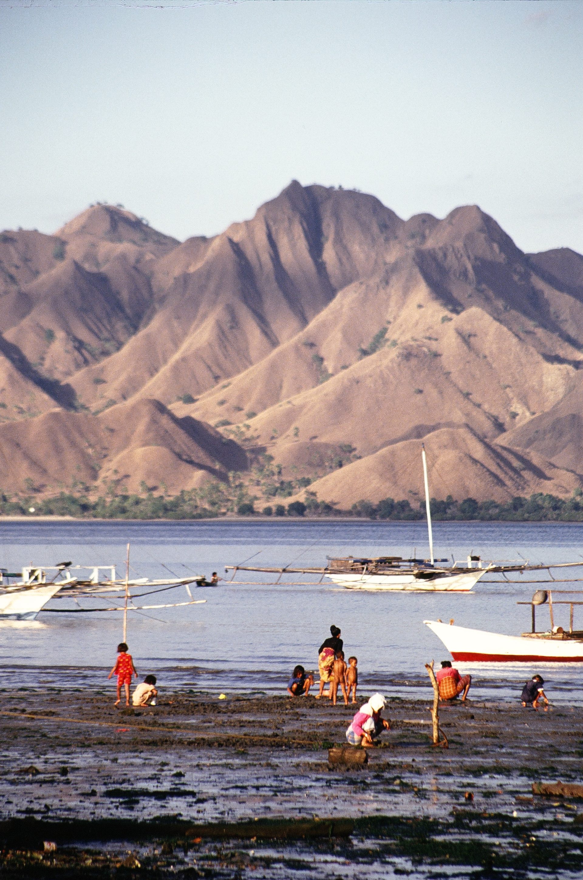 Traditional village in Komodo National Park's local community zone